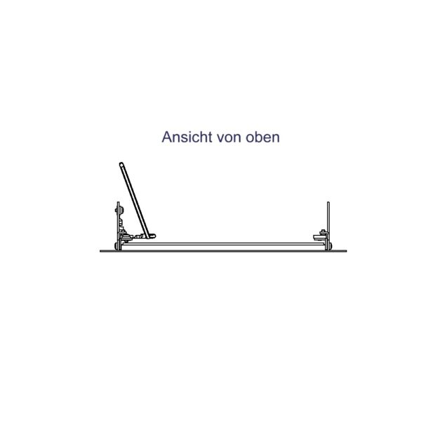 Produktbild WAD 135 351  -  Wandauslass WAD Rahmen mit Klappdeckel Typ 35, Chromstahl geschliffen